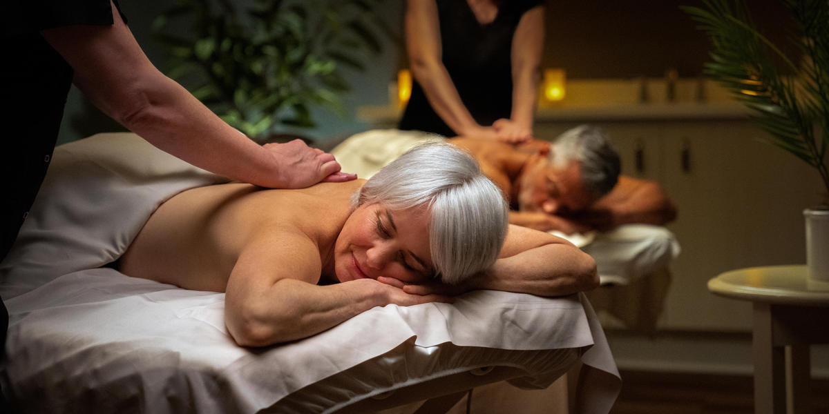 couple getting massages at Avani Spa