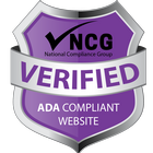 This website has been approved as accessible. NCG continuously monitors this website for compliance with WCAG 2.1, as well as all subsequent versions, and the ADA.